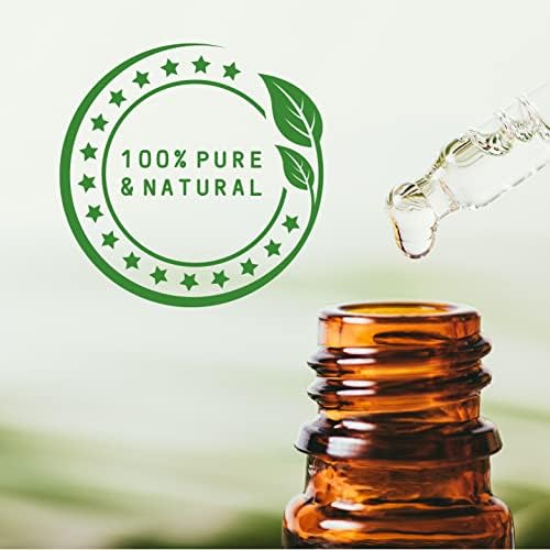 Momentos místicos | Oil de folhas de amor 5ml - óleo puro e natural para difusores, aromaterapia e massagem mistura vegana de OGM livre