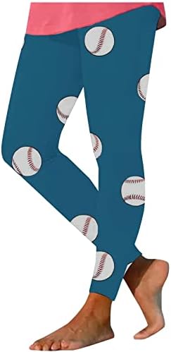 Camisas de cães miashui para mulheres femininas de beisebol casual Leggings melancolas cintura elástica calça casual Sortpants estrela