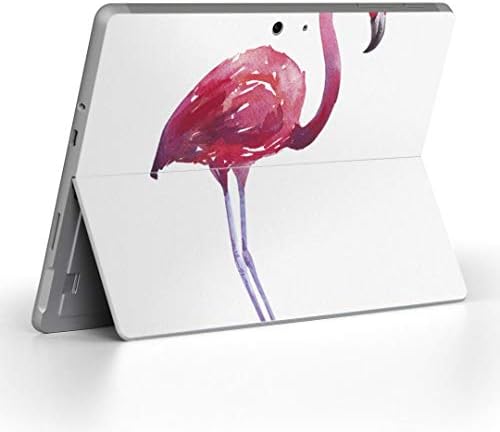 capa de decalque igsticker para o Microsoft Surface Go/Go 2 Ultra Thin Protective Body Skins 011410 Flamingo Rosa Bird