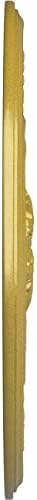 Ekena Millwork CM26Pergs Medalhão de teto de pérola, 26 1/4 od x 1 1/2 p, ouro rico pintado à mão