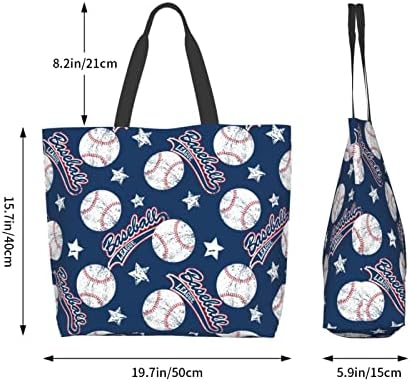 Afhyzy Grande bolsa para mulheres sacos de supermercado reutilizáveis