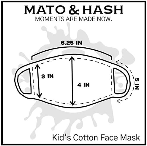 Máscaras face à criança em branco ou personalizadas, idades de 4-10 - de algodão, cobertas de face feitas e impressas nos