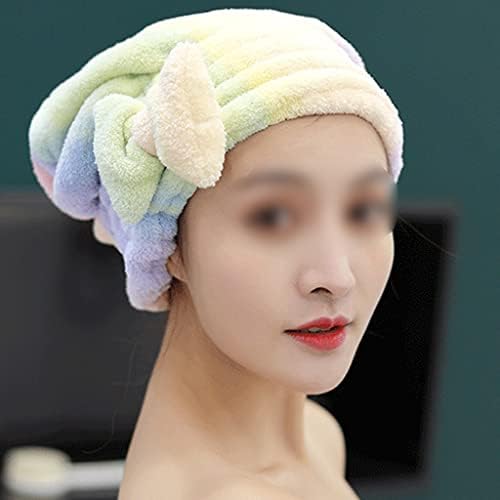 Toalha de cabelo Douba com tampa de chá de chuveiro de boxato acessórios de banho de cabeceira para mulheres coral veludo