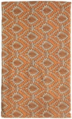 Indian Dabu Dabu Made Floral Design Fabric, tecido impresso em algodão indiano