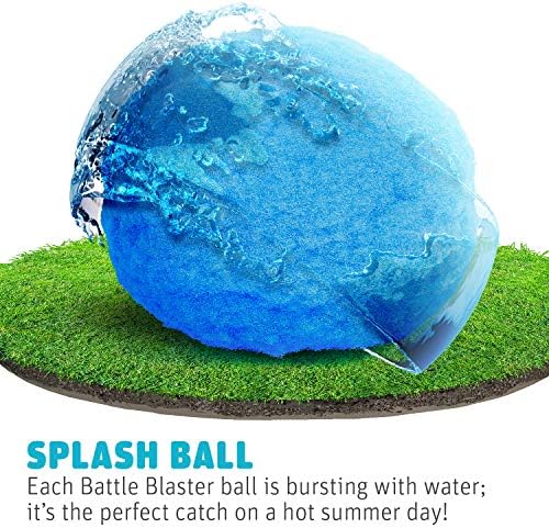 Thrillzoo Battle Blasters - Balões de água reutilizáveis, 51 contagem. Jogos de água para crianças lá fora. Bolas de água,