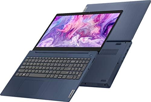 Lenovo 2021 Laptop Idepad mais recente: tela sensível ao toque de 15,6 HD, processador Intel I3-10110U de 2 núcleos, RAM de 8 GB, 256 GB de SSD, gráficos UHD, webcam, wifi, bluetooth, dolbyaudio, hdmi, win10s, tfi