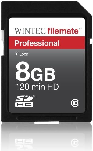 8GB CLASSE 10 CARTÃO DE MEMÓRIA DE VELOCIDADE DE HIGH SDHC para Câmera Panasonic Lumix DMC-F3 DMC-F3. Perfeito para filmagens
