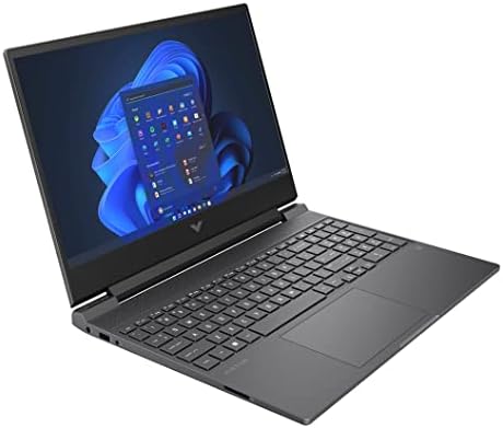 2022 HP Victus Gaming Laptop, 15.6 FHD 144Hz Display, 12th Gen Intel 8-Core i5-12450H, GeForce GTX 1650, 32GB RAM, 512GB SSD, USB-C, HDMI, RJ45, SD Card Reader, WiFi 6, Backlit Keyboard, Ganhe 11