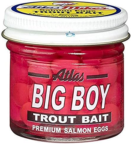 ATLAS Isca de pesca Big Boy Salmon ovos