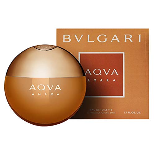 Bvlgari aqua amara por bvlgari 1,7 oz eau de spray de toalheta para homens