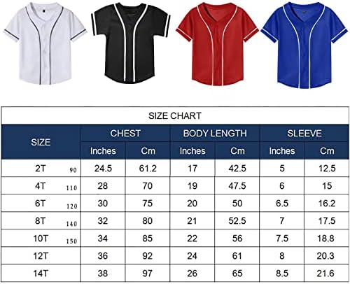 Jersey de beisebol de Jeecoin Butrow Down Uniformes T Camisetas Hip Hop Hipster Plain Softball Camisetas ativas para meninas meninas