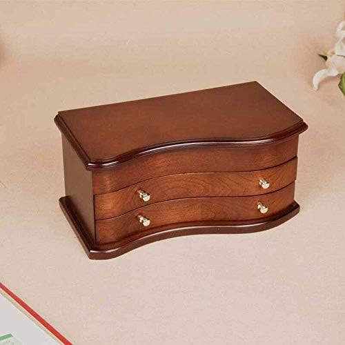 Jewellery Box Travel Commestic Jewellery Organizer Box de contêiner de contêiner de aniversário presente