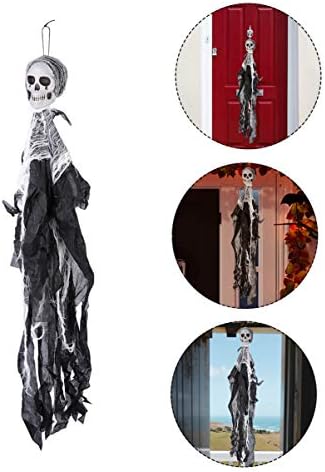 Decoração de Halloween de Nuobesty, pendura de esqueleto Fantasma Ghost Decor Ghost Decor animado Decoração de fantasmas