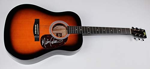 Melissa Etheridge Sim, eu venho à minha janela assinada autografada em tamanho solar solo solar guitarra acústico loa