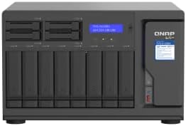 QNAP TVS-H1288X-W1250-16G Mídia de alta velocidade NAS com Intel® Xeon® W-1250 CPU e duas portas de 10GBE
