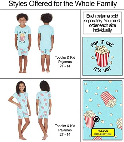 Nossa família PJS Movie Night Family Matching Pijama PJ sets