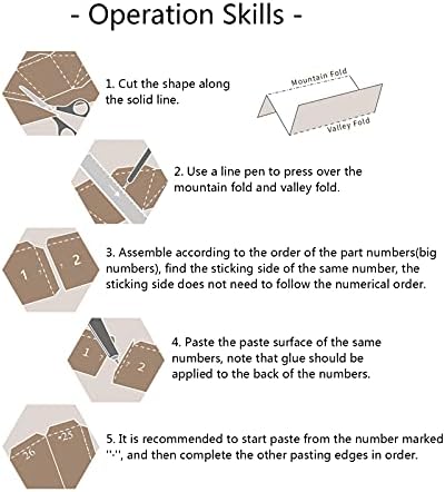 WLL-DP MODELAÇÃO HIPPO 3D Puzzle de origami Diy escultura de papel artesanal de papel de papel de papel de papel geométrico decoração