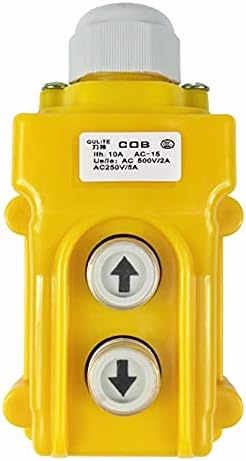 Gulite COB -21 380V 10A Crane à prova d'água Controle direto Button Switch Up Down Push Butters -