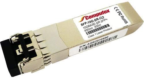10pk-Compufox SFP-10G-SR Transceptor Compatível para Mikrotik CSS610-8G-2S+em