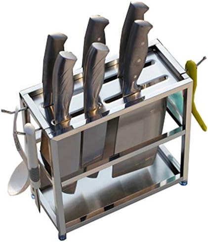 Porta de faca montada na parede ZCX/suporte de faca de cozinha de aço inoxidável/suporte da faca/suporte da faca de cozinha/rack/rack de armazenamento/bloqueios de faca