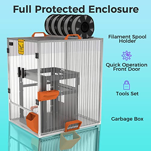 UNIDO Kit de policarbonato de gabinete da impressora 3D para Ender 3/3 V2/ 3 Proproveita e a barraca à prova de poeira Tampa