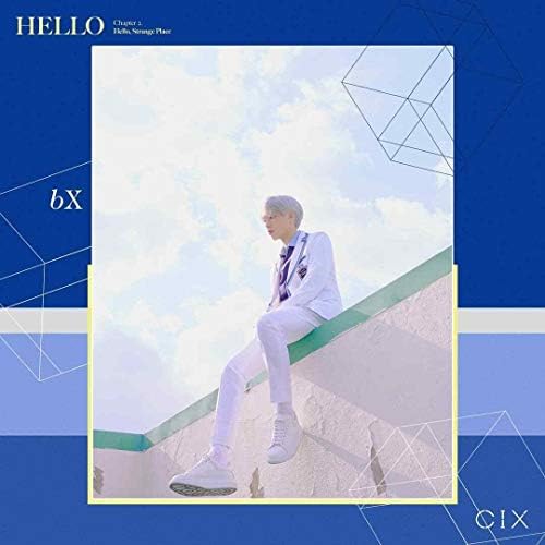 Cix 'Hello Capítulo 2.Hello, Strange Place' 2º EP Álbum Random versão CD+80p Photobook+1ea Scheduler+1p Ilustraion Card+1p Group