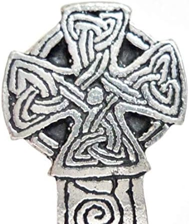 1000 Badges Cardinham Cross 75mm Ornamento de estanho de altura - Made Made in Cornwall