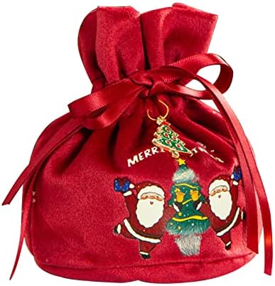 Bolsa de Natal véspera de natal de natal frutas a veludo bolsa de veludo pacote fester bag event horizon pôster