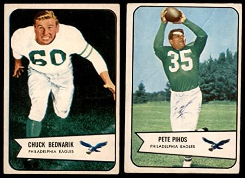 1954 A equipe do Bowman Philadelphia Eagles estabeleceu o Philadelphia Eagles Good Eagles