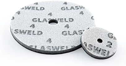 Discos de microforce, variedade, remoção de arranhões de vidro livre de distorção.