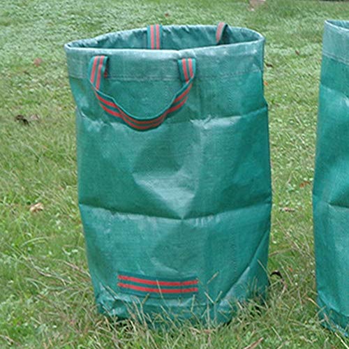 Latas de lixo aymaya, lixo portátil de lixo de folhas de jardim pode lixo de lixo e coleta de grama Bin Garden Camping Uso