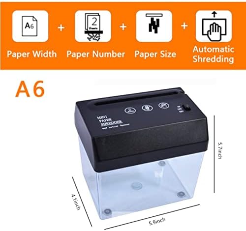 Corte de papel de papel de papel USB com abridor de cartas Mini Electric Shredder Battery Papation Machine Universal Office
