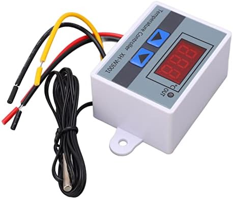 Controlador de temperatura digital FTVogue -50 ℃ a 110 ℃ Interruptor de controle do regulador temporário Módulo de