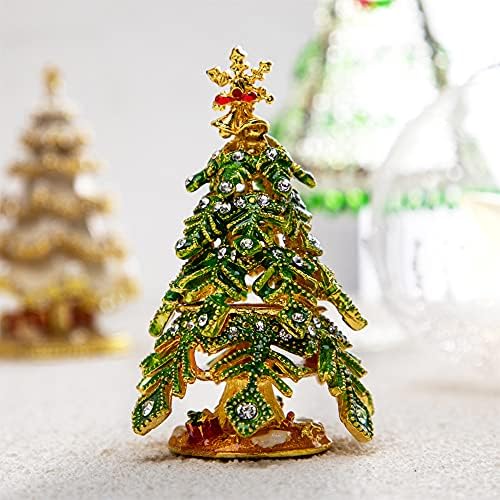 QFKRIS Christmas Tree Jewelry Boxes Binket
