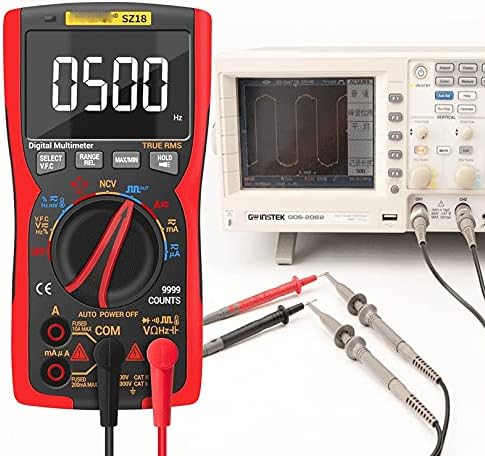 SJYDQ Multímetro digital Profissional True Tester Analog Tester Capacitor Testadores Medidor