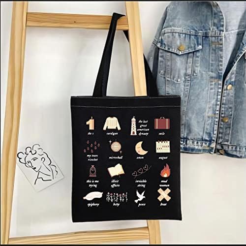Tobgeb Album Inspired Gift Singer Fan Gifts All Album Nome Tote Bag Singer Merchandise Music Lover Tote Bag
