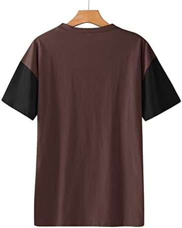 Camisetas tshirts para mulheres plus size, impressão gráfica O-pescoço o treino curto T-shirt Tops fofos femininos