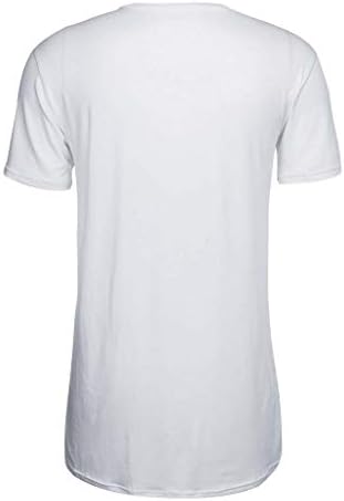 Camisas de vestido grandes e altas de verão para homens esportes de blusa de verão masculino de camiseta curta