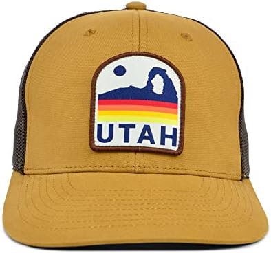 Coroas locais o chapéu de capitão de Utah para homens e mulheres