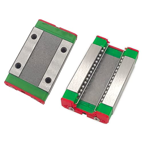 2PCS MGN12H Bloco de transporte para MGN12 Guia de trilho de deslizamento linear de movimento