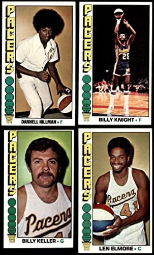 1976-77 Topps Indiana Pacers Team Set Indiana Pacers Ex+ Pacers