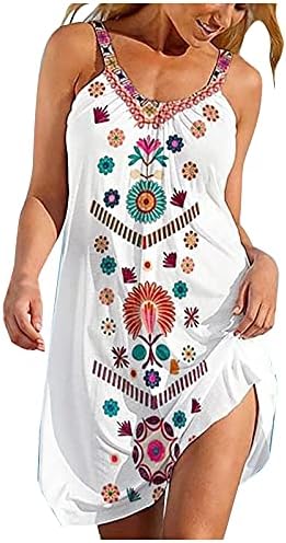 Vestidos de verão leves para mulheres mangas de moda de moda House de pescoço sexy camisolas elegantes padrão impresso Sleepshirts