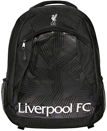 Icon Sports Sport Soccer Backpack Bag - Oficialmente licenciado Premium Liverpool Team Club Logo Logo Adulto Fã de Fã de ombro
