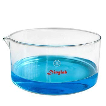 Dinglab, 100 mm x 50 mm, vidro cristalizando prato, OD100mm, altura 50 mm, copos de laboratório