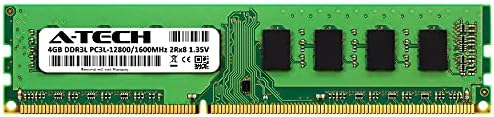Substituição de RAM de 4 GB de Tech para Dell SNPVT8FPC/4G A6994459 | DDR3 1600MHz PC3-12800 2RX8 1,5V UDIMM não ECC 240 pinos Dimm Memory Module