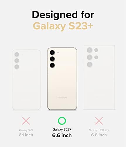 Ringke Fusion [exibir a beleza natural] Compatível com o caso Samsung Galaxy S23 Plus, capa de 5G transparente para mulheres,