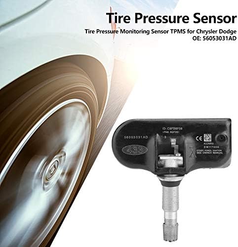 Sensor TPMS de pneu de carro Gorgeri, sensor de monitoramento de pressão dos pneus para Chrysler Dodge 56053031AD, sensor de monitoramento