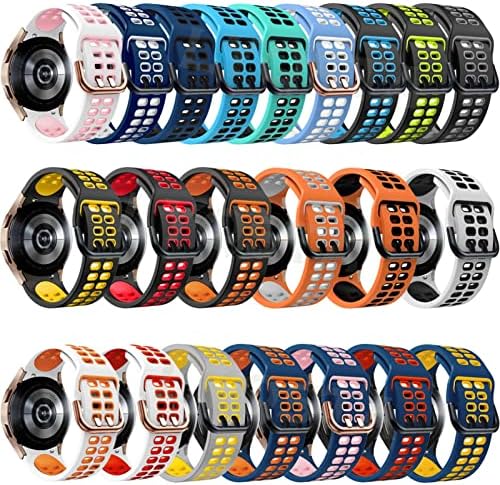 Neyens 20mm Smart Official Strap Band para Samsung Galaxy Watch 4 Classic 46 42mm Smartwatch Silicone No Gaps Bracelet