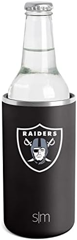 Simple moderno oficialmente licenciado NFL latas refrigeradores para latas padrão e esbeltas, cerveja, refrigerante, Seltzer e muito mais | Coleção Ranger | 12 oz