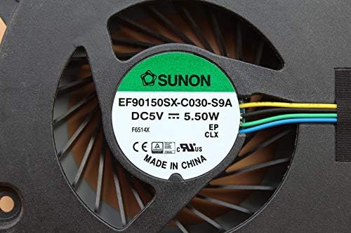 Substituição do ventilador Z-One para Lenovo tudo em um 510-22asr 510-23asr 520-22IKU 520-222IKL 00XD821 FAN REFRIGENTE DE REFRIGENÇÃO